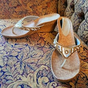 Heeled Jeweled Sandals